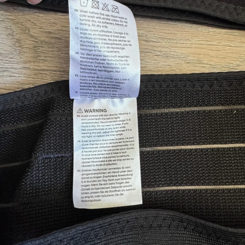 KeaBabies Revive 3-in-1 Postpartum Recovery Support‎ Belt Black Elastic Wrap